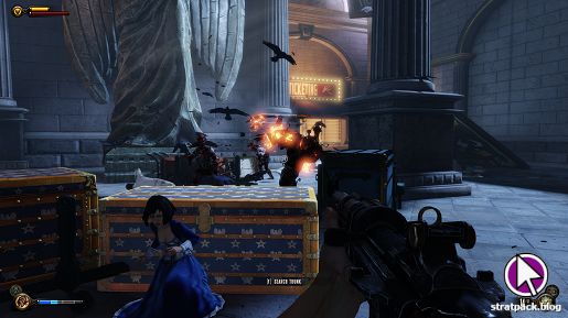 Bioshock Infinite - Pursuing Elizabeth Gameplay (PC)